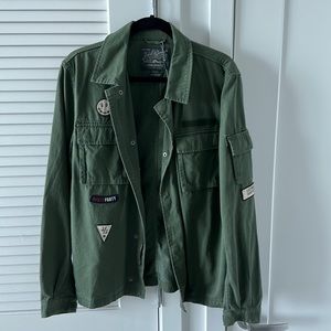 Jacks & Jones military green jacket